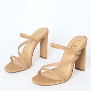 Ferrara Natural High Heel Sandals (Lulus)